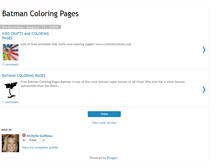 Tablet Screenshot of batmancoloring.blogspot.com