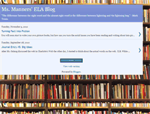 Tablet Screenshot of msmannerselablog.blogspot.com