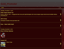 Tablet Screenshot of gold-promoter.blogspot.com