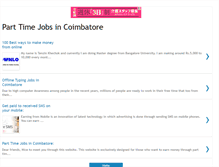 Tablet Screenshot of parttimejobscoimbatore.blogspot.com