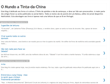 Tablet Screenshot of mundoatintadachina.blogspot.com