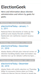 Mobile Screenshot of electiongeek.blogspot.com