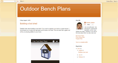 Desktop Screenshot of outdoorbenchplans.blogspot.com