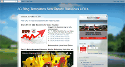 Desktop Screenshot of 3cblogtemplates.blogspot.com