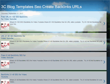 Tablet Screenshot of 3cblogtemplates.blogspot.com