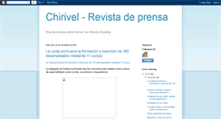 Desktop Screenshot of chirivelnews.blogspot.com