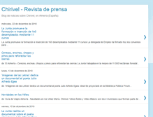 Tablet Screenshot of chirivelnews.blogspot.com