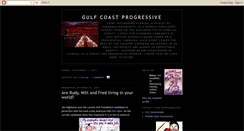 Desktop Screenshot of gulfcoastprogressive.blogspot.com