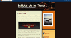 Desktop Screenshot of latidosdelatierra.blogspot.com