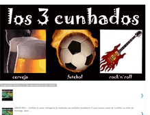 Tablet Screenshot of los3cunhados.blogspot.com