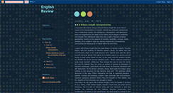 Desktop Screenshot of englishreview4u.blogspot.com