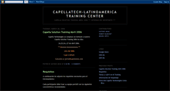 Desktop Screenshot of capellatech.blogspot.com