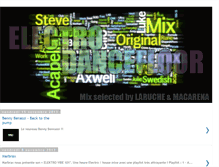 Tablet Screenshot of electro-dancefloor.blogspot.com