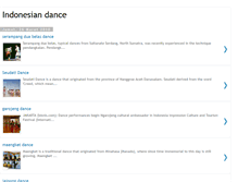 Tablet Screenshot of indonesiandance46.blogspot.com