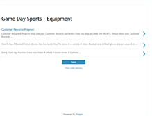 Tablet Screenshot of mygamedaysportstv.blogspot.com