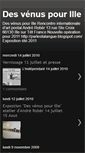 Mobile Screenshot of desvenuspourille.blogspot.com