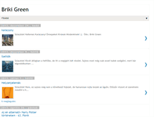 Tablet Screenshot of brikigreen.blogspot.com