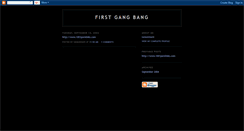 Desktop Screenshot of firstgangbang.blogspot.com