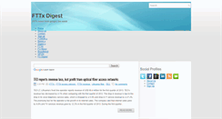 Desktop Screenshot of fttxdigest.blogspot.com