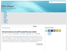 Tablet Screenshot of fttxdigest.blogspot.com