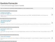 Tablet Screenshot of eurofotoformacion.blogspot.com