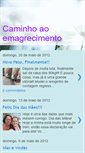 Mobile Screenshot of caminhoaoemagrecimento.blogspot.com