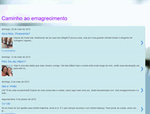 Tablet Screenshot of caminhoaoemagrecimento.blogspot.com