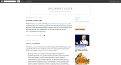 Desktop Screenshot of belmontclub.blogspot.com