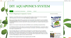 Desktop Screenshot of diyaquaponicssystem.blogspot.com