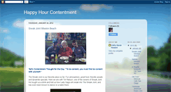 Desktop Screenshot of happyhourcontentment.blogspot.com