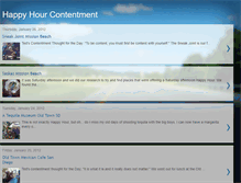 Tablet Screenshot of happyhourcontentment.blogspot.com