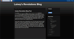 Desktop Screenshot of laineysrevolutionsblog.blogspot.com