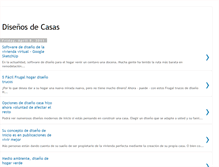 Tablet Screenshot of disenosdecasas.blogspot.com