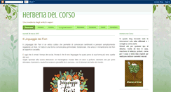 Desktop Screenshot of herberiadelcorso.blogspot.com