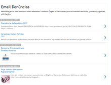 Tablet Screenshot of emaildenuncias.blogspot.com