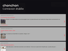 Tablet Screenshot of leblogdechonchon.blogspot.com