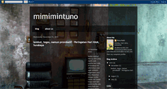 Desktop Screenshot of mimimintunoakustik.blogspot.com