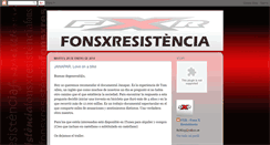 Desktop Screenshot of fxr-fonsxresistencia.blogspot.com