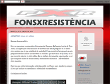 Tablet Screenshot of fxr-fonsxresistencia.blogspot.com