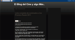 Desktop Screenshot of enblogdelcine.blogspot.com