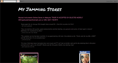 Desktop Screenshot of myjammingstores.blogspot.com