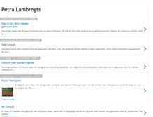Tablet Screenshot of petralambregts.blogspot.com