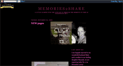Desktop Screenshot of kylie-memories2share.blogspot.com