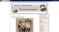 Desktop Screenshot of mountainscenejewelryblog.blogspot.com