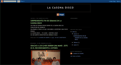 Desktop Screenshot of lacasonadisco2010.blogspot.com