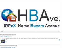 Tablet Screenshot of homebuyersavenue.blogspot.com