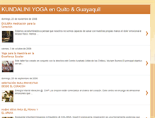 Tablet Screenshot of kundaliniyogaquitoyguayaquil.blogspot.com