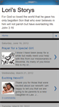 Mobile Screenshot of lorisstorys.blogspot.com