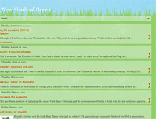 Tablet Screenshot of newshadeofgreen.blogspot.com