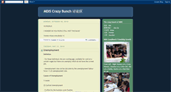 Desktop Screenshot of mdis-crazybunch.blogspot.com